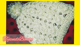 👉GORRO crochet MUJER FÁCIL😍  #Punto Fantasia #1ra Parte