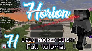 How To Install Horion Hacked Client 1 21 90 Minecraft Bedrock Edition