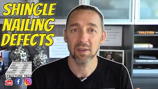 Shingle nailing defects