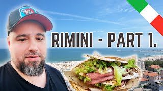 🇮🇹 🥪 OLASZ GASZTROTÚRA - RIMINI 1. rész. 🥪 🇮🇹