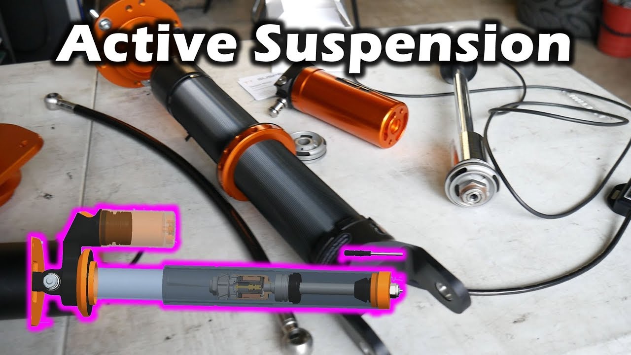 How Do Active Dampers Work? TracTive Active Suspension Explained - YouTube