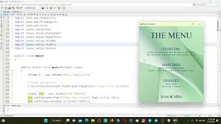 Java Swing Font + Image Background