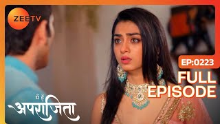 Mohini ने फेका Pendrive | Main Hoon Aparajita | Full Ep 223 | Zee TV | 13 May 2023