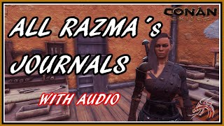 Conan Exiles: All Razma´s Journals