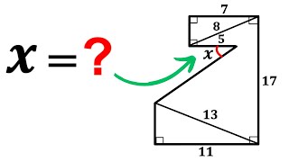 Can you find the angle X? | (Polygon) | #math #maths | #geometry