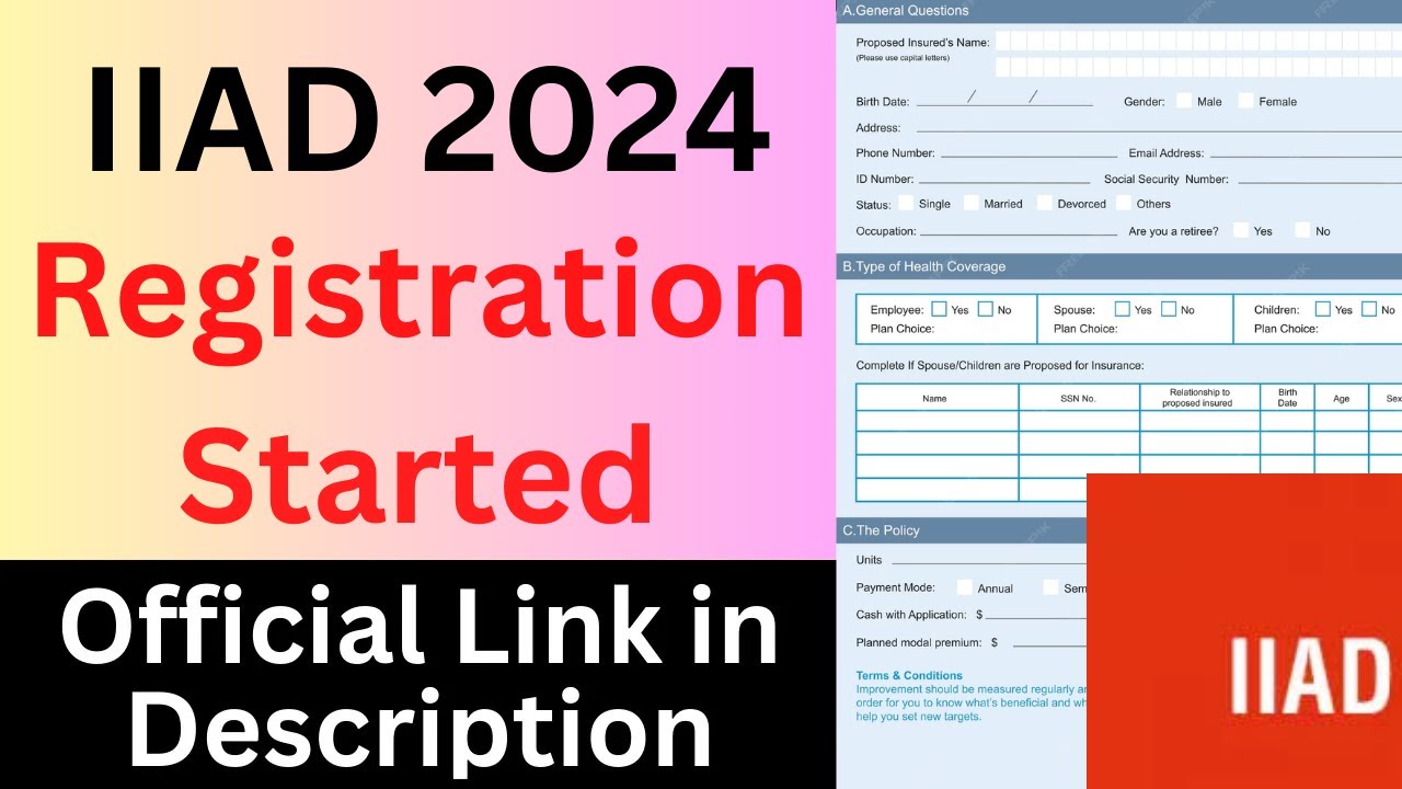 IIAD 2024 Registration (Started) - IIAD Admission Procedure 2024 | IIAD ...