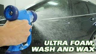 Silverwax Wash and Wax, and Ultra Foam