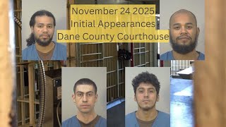 11.24.25 Dane County Initial Appearances
