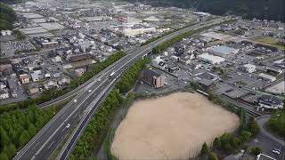 【空撮】田園パッチワーク ～篠山盆地上空で聴くホロビッツ「チャイコフスキーピアノ協奏曲第1番」ホロビッツ/トスカニーニ 1941年　Tchaikovsky Piano Concerto 住吉台