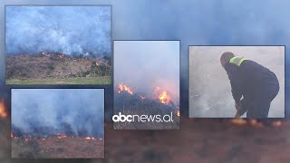 Shpërthen një vatër zjarri në Dukat të Vlorës | ABC News Albania