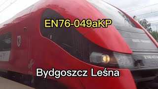 przyjazd i odjazd EN76-049aKP na stację Bydgoszcz Leśna