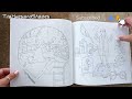 dream rooms coloring book by chiaki ida quick flip through video