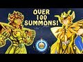 OVER 100 SUMMONS FOR LEO & VIRGO + GIVEAWAY WINNER!! Saint Seiya Awakening