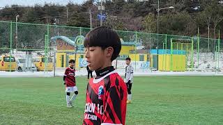 고성 전지훈련 U-12(6,5학년) 진천FC vs  낫소FC  2Q 4대6 (23.01.29)