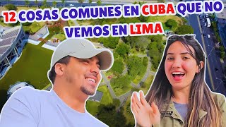 12 COSAS QUE VEÍAMOS EN CUBA Y HACE MÁS DE UN AÑO NO VEMOS EN LIMA PERÚ