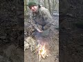 rozpalanie ognia w trudnych warunkach.darmowy instruktaż🔥 survival bushcraft