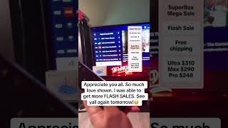 #LIVEhighlights #TikTokLIVE #LIVE #tiktokmademebuyit #flashsale #superbox #freetv #fypage #SaveMoney