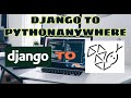 Host Django Website to Pythonanywhere for FREE |Custom Domain | Step by Step Explanation.
