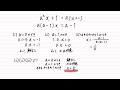 【数学苦手の人あるある？！】方程式a^2x 1=a x 1 　文字で割るときの注意　【高校数学】