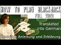 Blackjack Anleitung und Erklärung (How to Play Blackjack auf Deutsch)