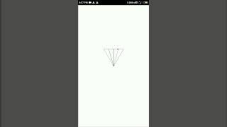 Draw Diamond shape using Turtle graphics in Python #python #code #pythonprogramming #drawing #java
