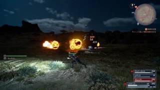 【FF15】最強魔法!? 鉄巨人にエンドレスマジック発動!!_FINAL FANTASY XV JUDGMENT DISC