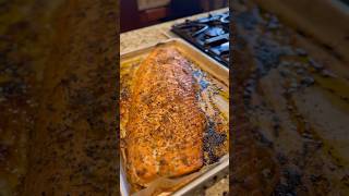 The Easiest Baked Garlic & Herb Salmon Recipe Ever! 🏆 #foodie #food #shorts