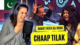 FIRST TIME HEARING - Coke Studio - Chaap Tilak #reaction #cokestudio #chaaptilak #rahatfatehalikhan