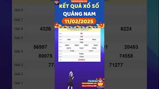 Xổ số Quảng Nam ngày 11 tháng 2 - XSQNM 11/2 - SXQNM - XSQNAM - Xổ số kiến thiết Quảng Nam hôm nay