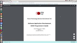 FT232 Bitbang Data I/O with Purebasic in Linux