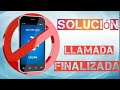 solución al problema (Llamada finalizada)