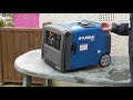 how to prepare hyundai hy3200sei inverter generator for use easy guide hyundai power products