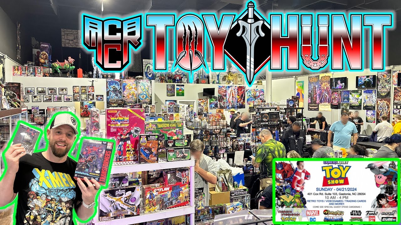 Gamers Alley Toy Show Toy Hunting Toy Haul Video Games Youtube