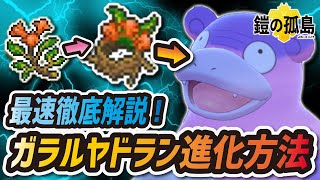 【ポケモン剣盾】ガラルヤドンの進化方法を徹底解説！ガラナツのえだを集めまくれ！！！【ガラルヤドラン 鎧の孤島 エキスパンション DLC】