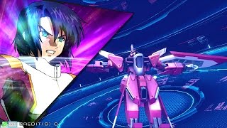 [二人旅　ミーティア]今日もどこかでEXVSMB　コンクエスト　∞ジャスティスガンダム×ストライクフリーダムガンダムwith　セシア・アウェア・アハト