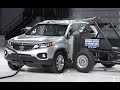 2011 Kia Sorento original side crash test (extended footage)