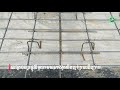 ការដំឡើងដែកផ្លូវ l road rebar installation