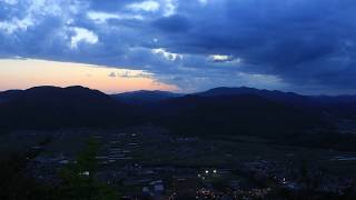 【4K】京都府亀岡市雲海テラスTimeLapseテスト