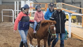 ホースセラピーじわり浸透　心身の機能回復、馬とともに