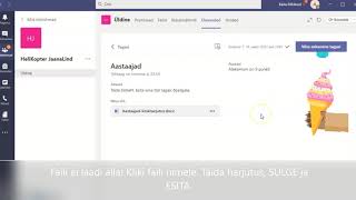 Õppeülesannete täitmine ja saatmine Teamsis juhend ÕPILASELE