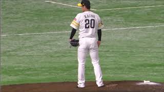 SB甲斐野 プロ初登板 圧巻の２回５奪三振！！で初勝利～2019.3.29開幕戦