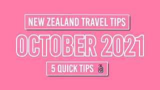 👌 New Zealand Travel Tips for October 2021 - NZPocketGuide.com