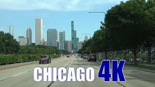 CHICAGO - Driving on Lake Shore Drive