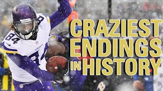 The Craziest Final 2 Minutes in NFL History | NFL Vault