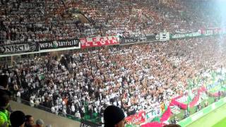 [HD] Legia vs Rapid - Żyleta bez koszul 04.11.2011