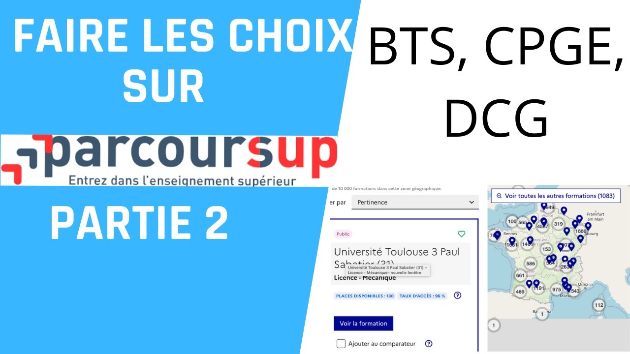 Parcoursup 2024 : Comment Faire Les Choix De Formation Sur Parcoursup ...