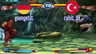 FT5 @sfiii2: goongetit (DE) vs cahit_99 (TR) [SF III 2nd Impact sfiii sf3 Fightcade] May 29