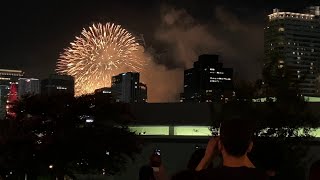 2023.8.5 第35回・なにわ淀川花火大会（扇町公園から遠望）