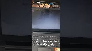 Lỗi nháy dấu - góc trái khi khởi động và 1 cách khắc phục @mayvitinhBICHIbinhduong #laptop