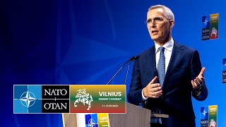 NATO Secretary General press conference at the NATO Summit in Vilnius 🇱🇹, 11 JUL 2023